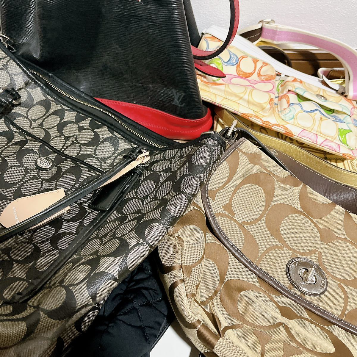 豪華 1円～ ブランド バッグ ポーチ まとめ セット 【19点】COACH