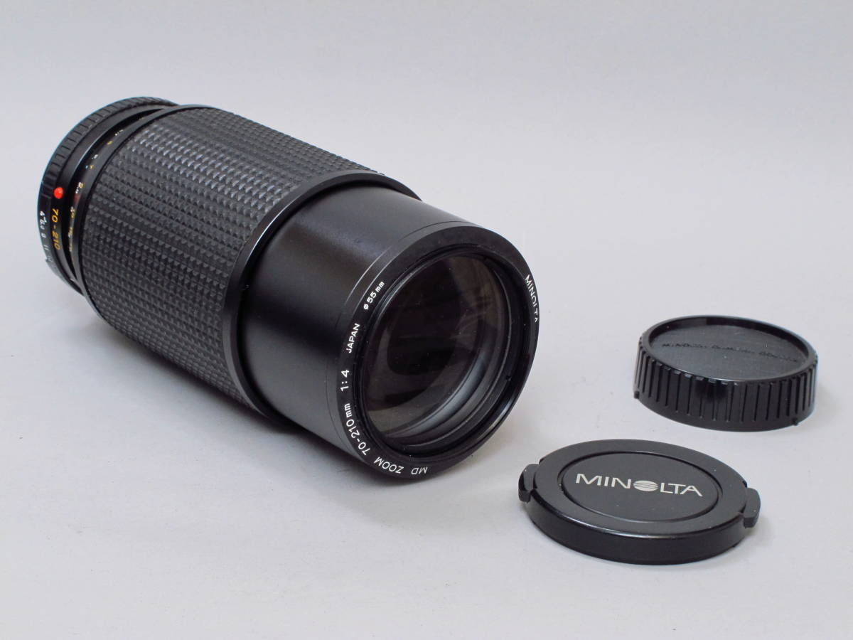 MD 70-210mm Minolta Zoom MINOLTA New Lens ZOOM ミノルタ F4 