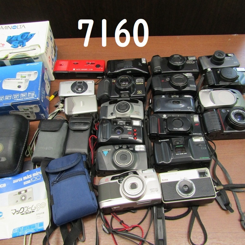 FK-7160 コンパクトフィルムカメラまとめ売 NIKON ZOOM310 AF/MINOLTA