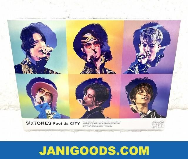 SixTONES Blu-ray Feel da CITY 初回盤 【美品 同梱可】ジャニグッズ