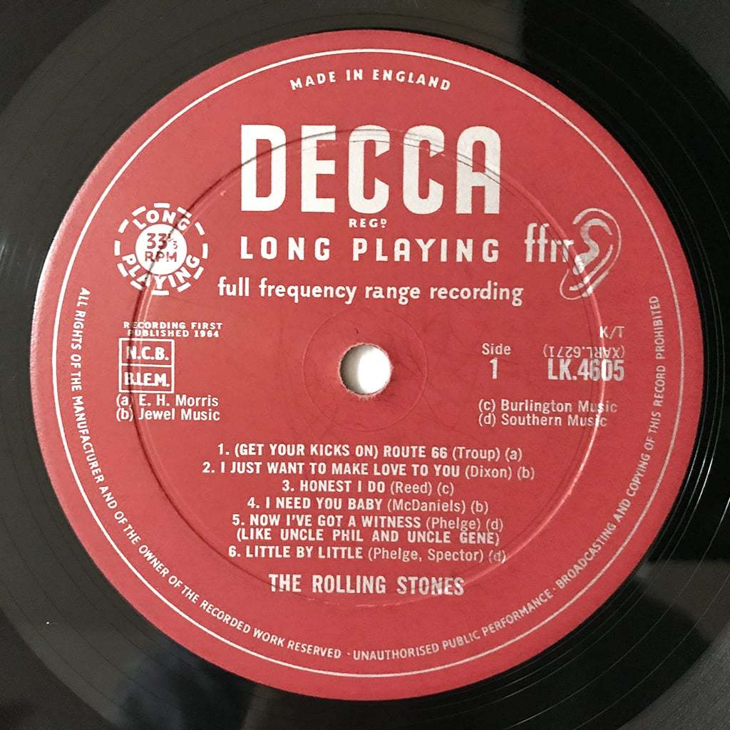 Rolling The Stones - 1st LP UK Vinyl ROLLING ローリング
