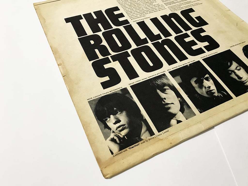 Rolling The Stones - 1st LP UK Vinyl ROLLING ローリング