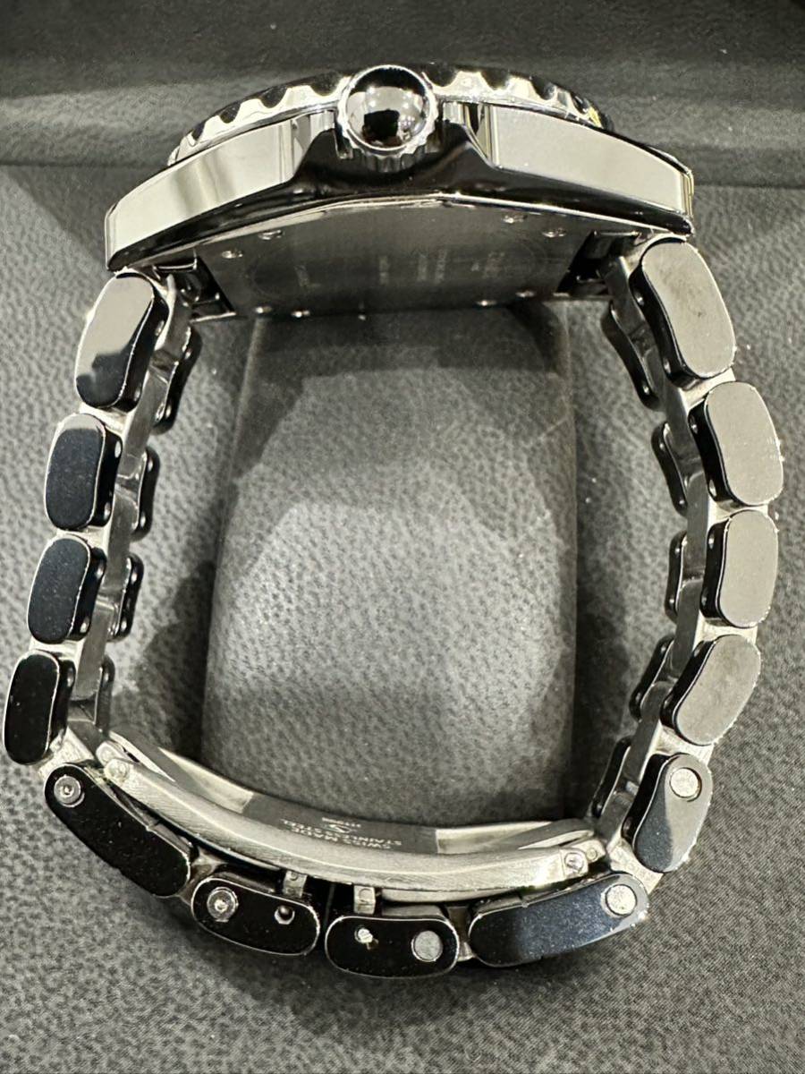 新品同様 CHANEL J12 ダイヤベゼル H0685 38ミリ メンズ腕時計 自動巻 