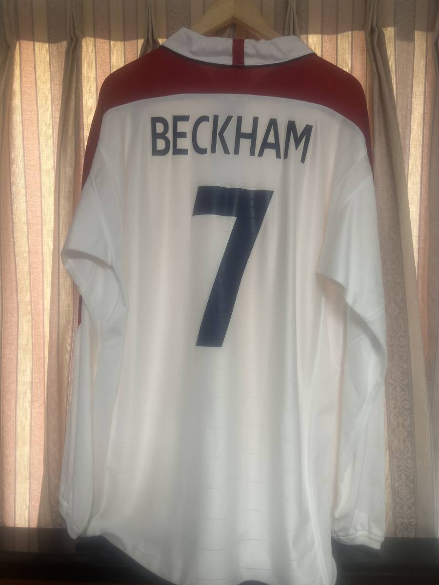 ベッカム 2006ワールドカップ予選 ウェールズ戦 選手支給品