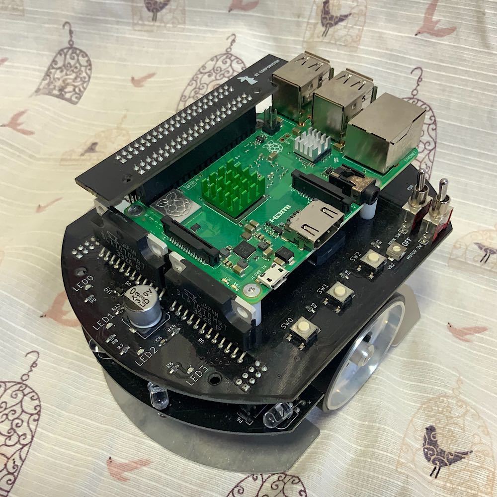 RaspberryPi Mouse V2 フルキット(ラズパイ＋16GB_SDカード有り＋LiPo