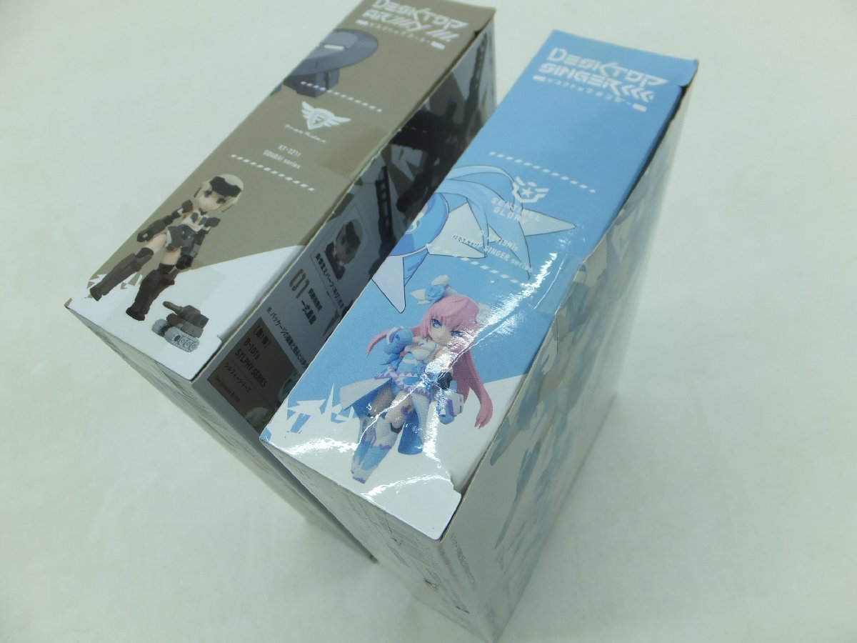 34MS○メガハウス デスクトップアーミー，シンガー まとめ売り 中古 未 