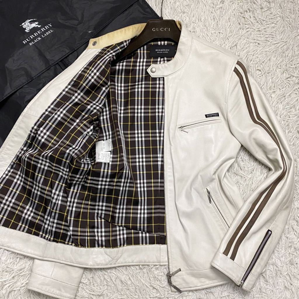 希少カラー!Lサイズ!BURBERRY BLACK LABEL バーバリーブラックレーベル