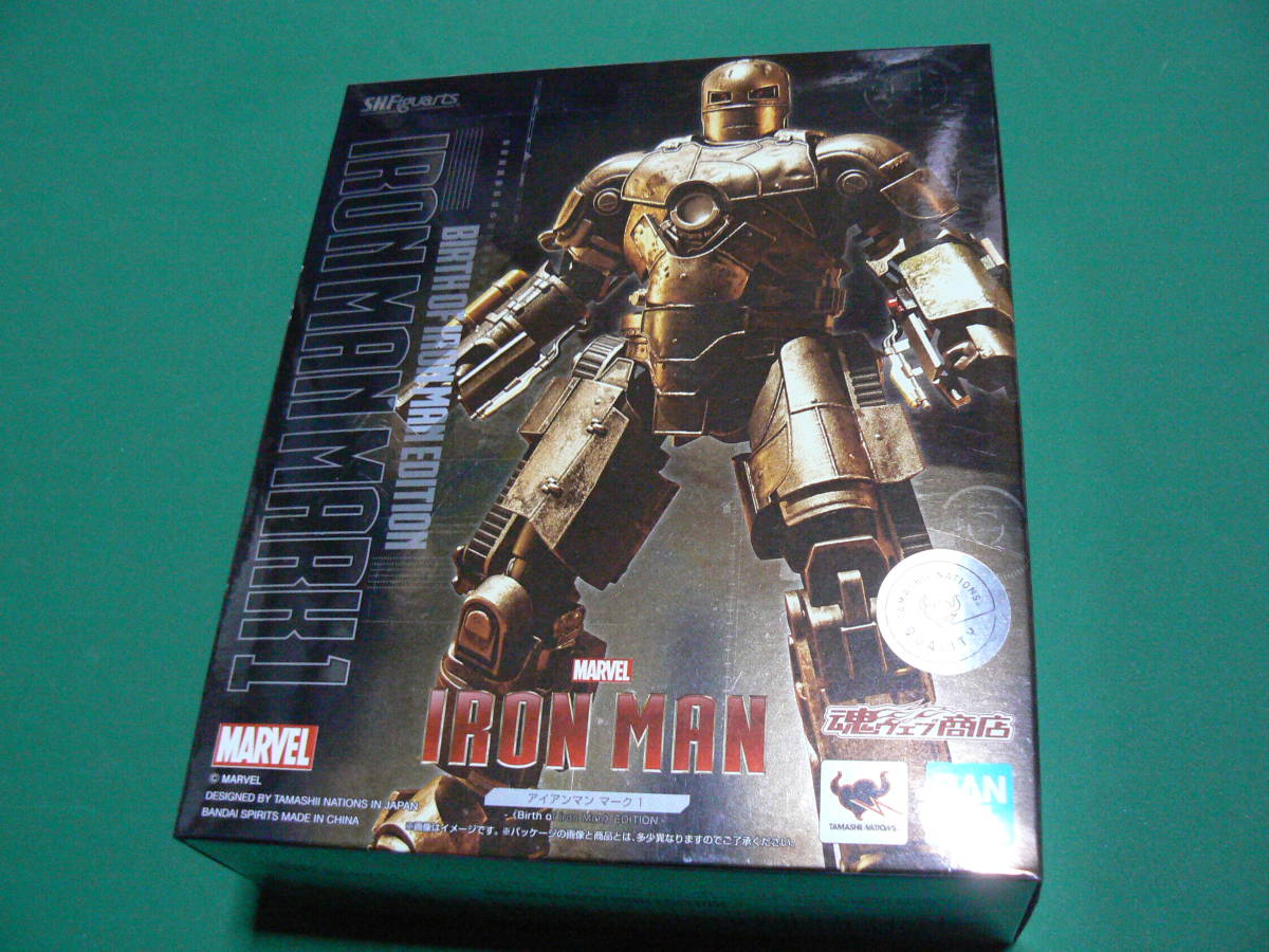 S.H.Figuarts アイアンマンマーク1 　Birth of Iron Man　 EDITION　 魂ウェブ商店限定　フィギュア　新品未開封
