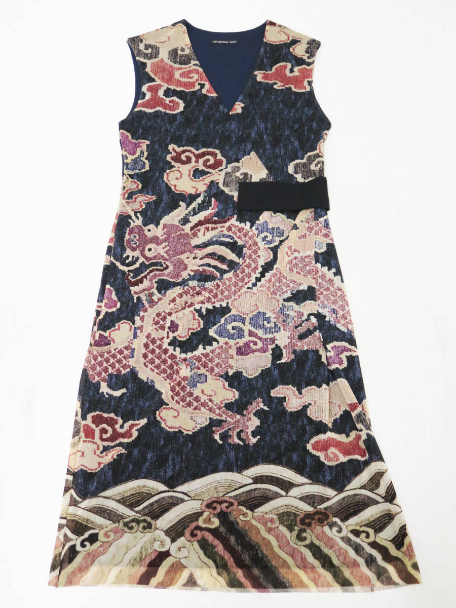 VIVIENNE TAM MESH DRAGON DRESS ヴィヴィアンタム メッシュ パワー