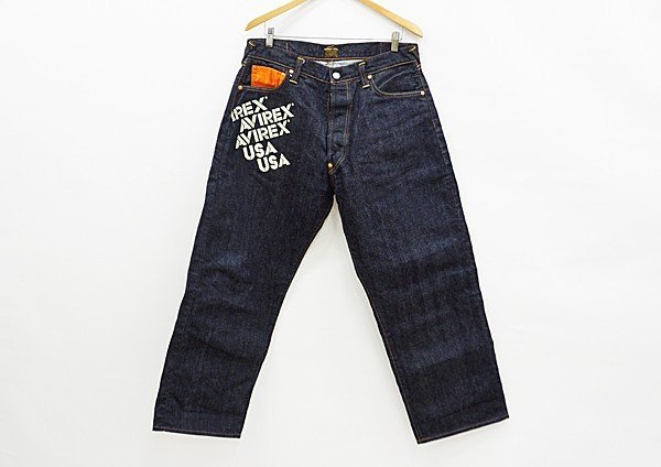 ◇【EVISU×AVIREX エビス×アヴィレックス】デニムパンツ　36