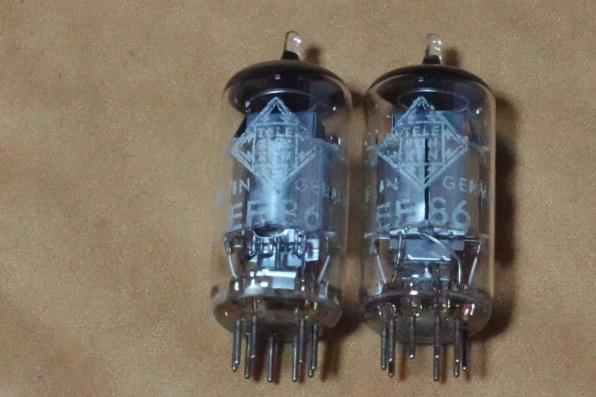 TELEFUNKEN EF86/6267 ダイヤマーク有(2本) - Yahoo!オークション