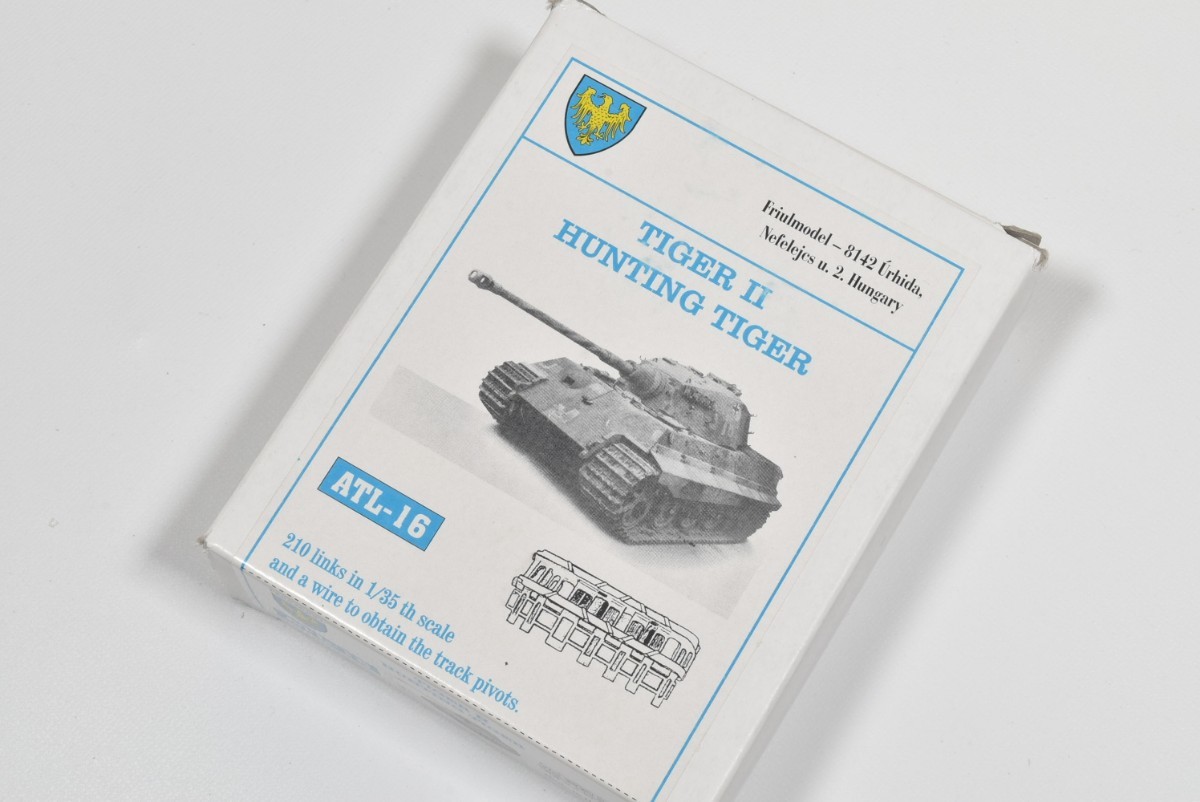 フリウルモデル 1/35 ATL-16 ティーガーII 金属製可動履帯 戦車 模型 1⁄