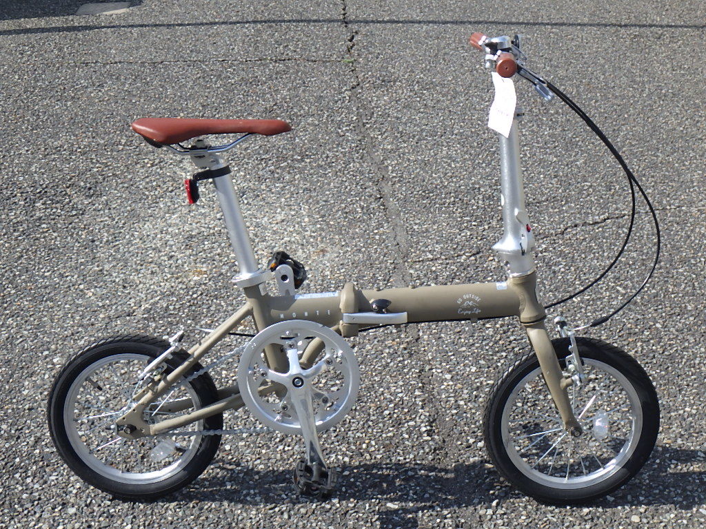 びっくり！掘出し中古車 キャプテンスタッグ MONTE 超軽量 カーキ 14インチ