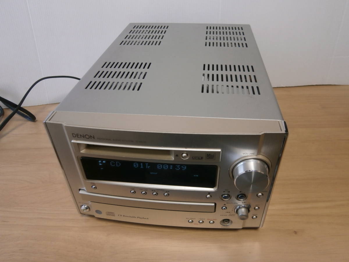 Yahoo!オークション - DENON D-ME33 CD⁄MD⁄TUNER⁄AMP ミニコンポ 極美