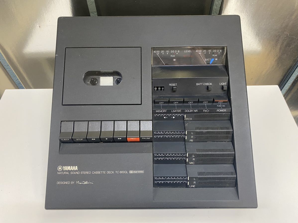 YAMAHA TC-800GL ヤマハ マリオ・ベリーニ ステレオカセットデッキ