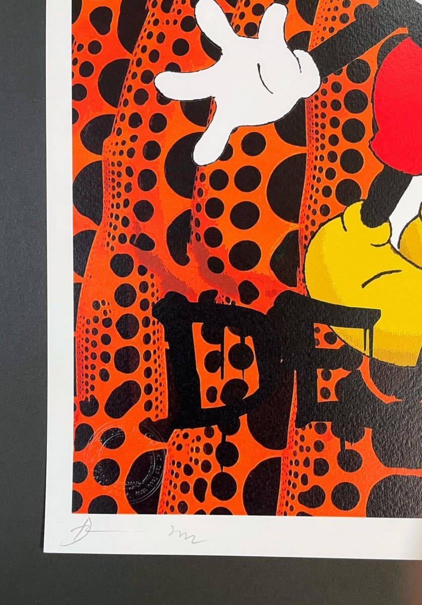 DEATH NYC 【世界限定】限定アートポスター ミッキーマウス Mickey