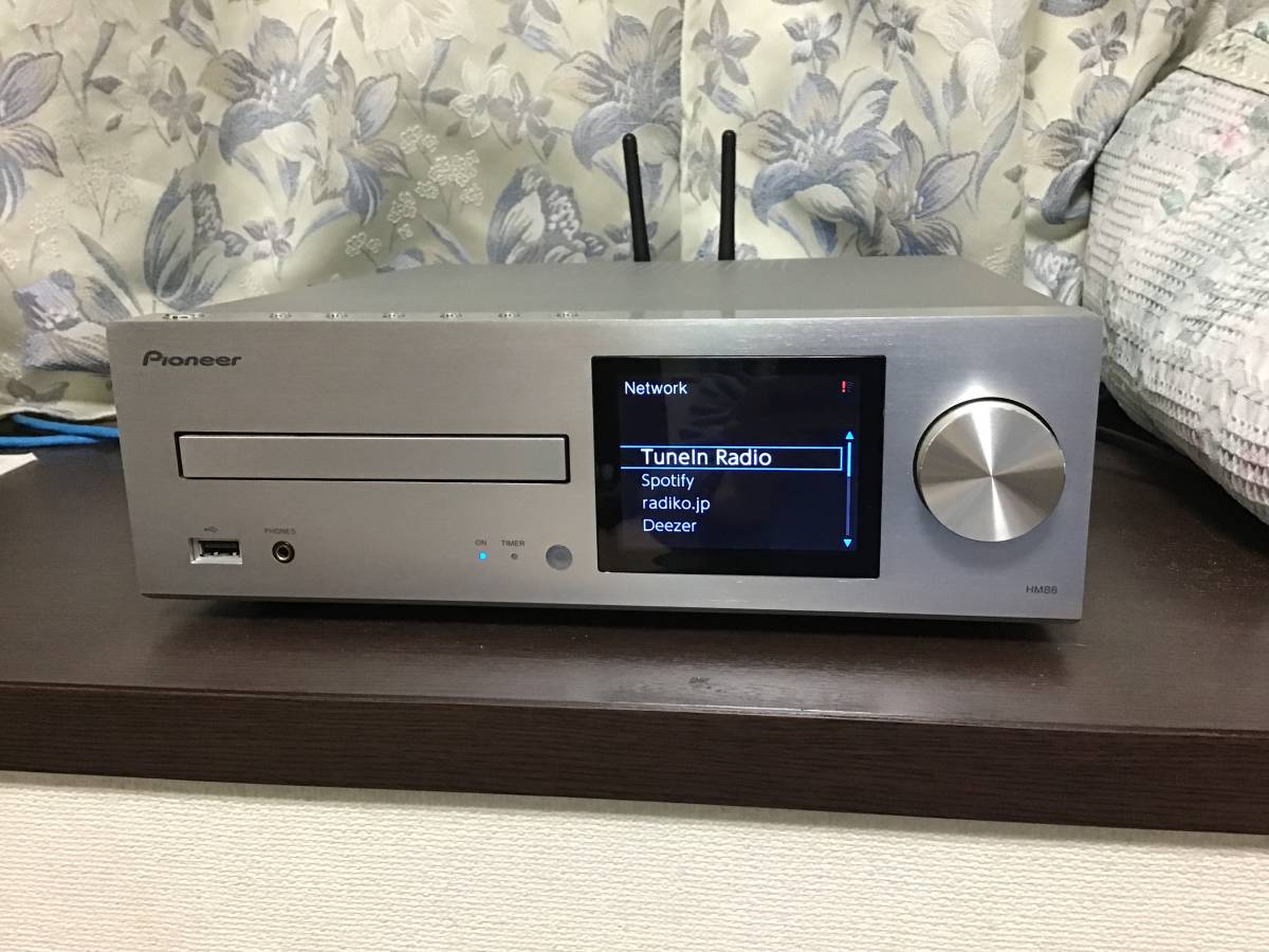 ネットワークCDレシーバー XC-HM86（S） シルバー 美品 ハイレゾ対応