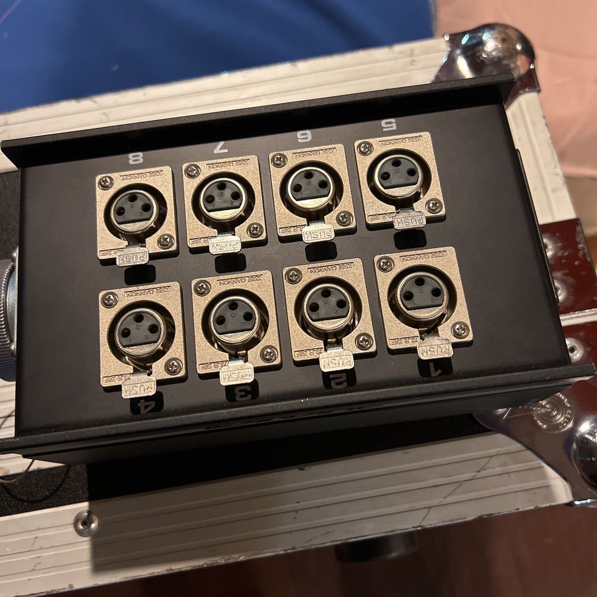 CANARE 8B1N2 XLR マルチボックス 2個セット