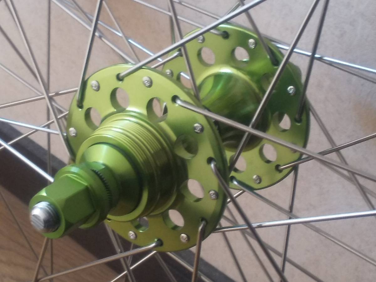 ピスト ☆ 手組ホイールセット ！