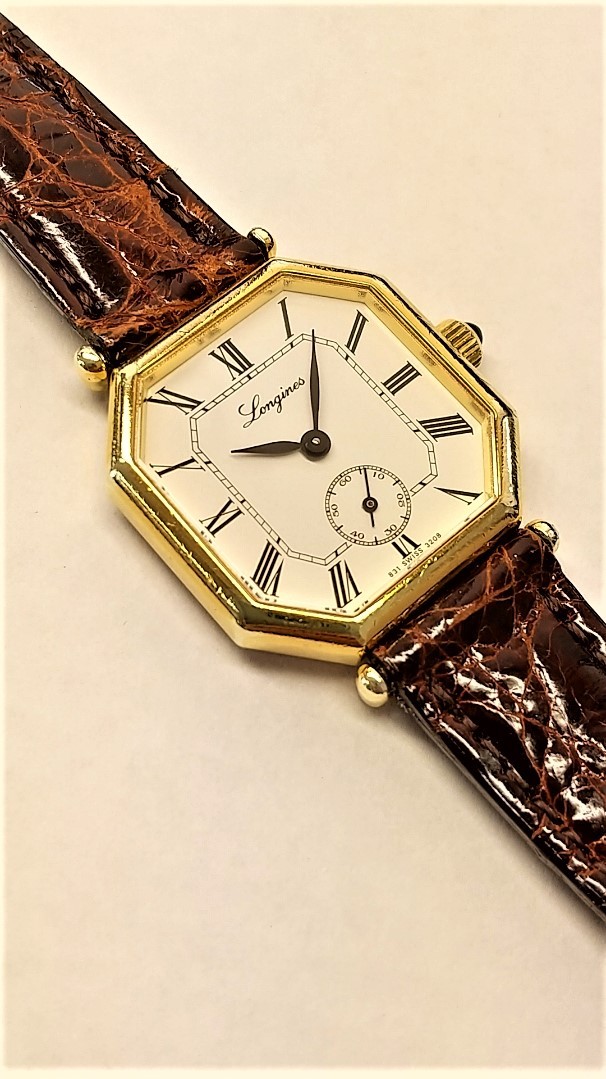 ロンジン LONGINES 手巻き 回転 10金張り 昭和44年 LONGINES ロンジン
