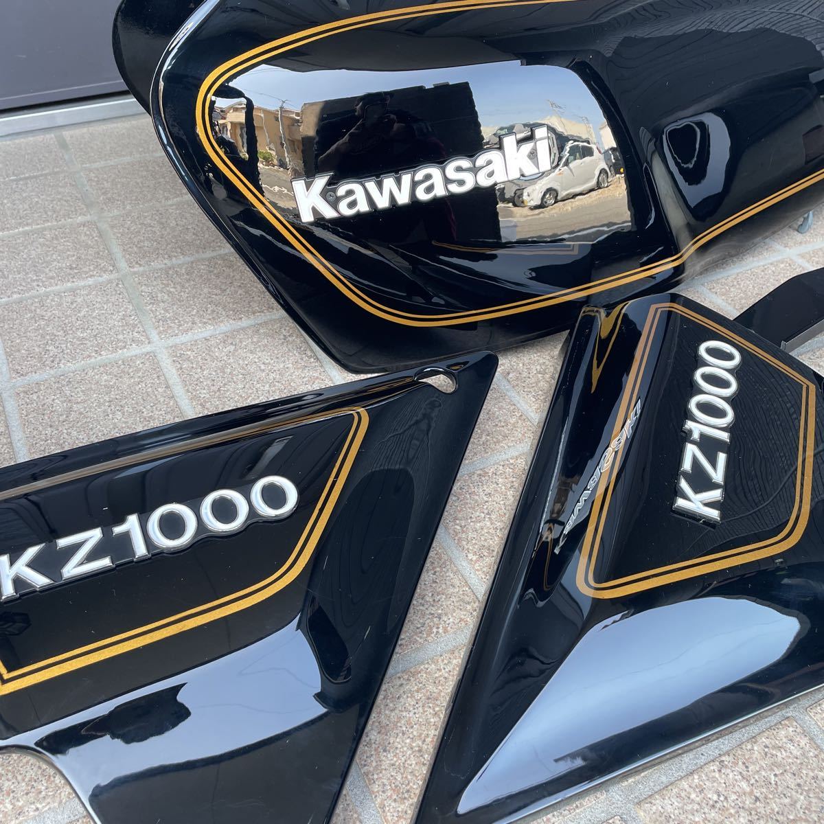 z1000mk2 外装セットz1000A4 z750fx z1r(カワサキ用)｜売買された
