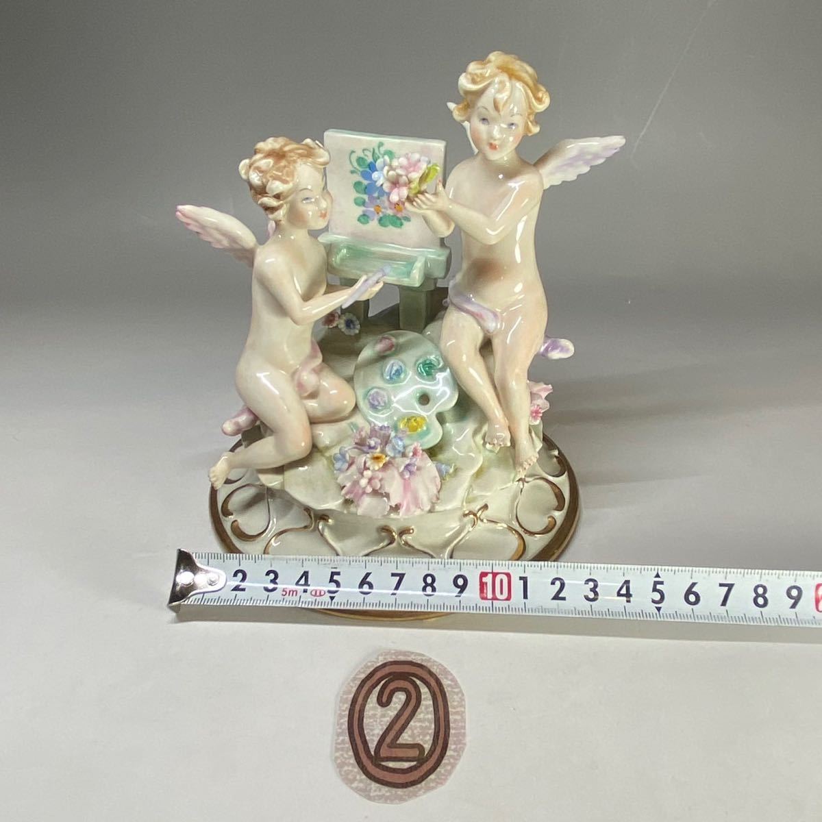 カポディモンテ リチャードジノリ 陶器人形 フィギュリン 置物 ジノリ