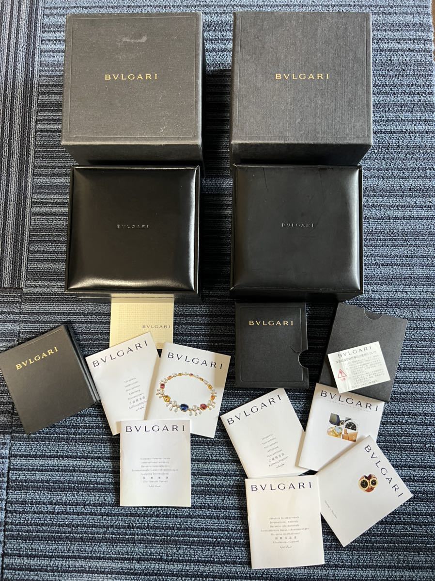 正規品 BVLGARI ブルガリ 純正箱 腕時計 化粧箱 ケース 保証書、説明書