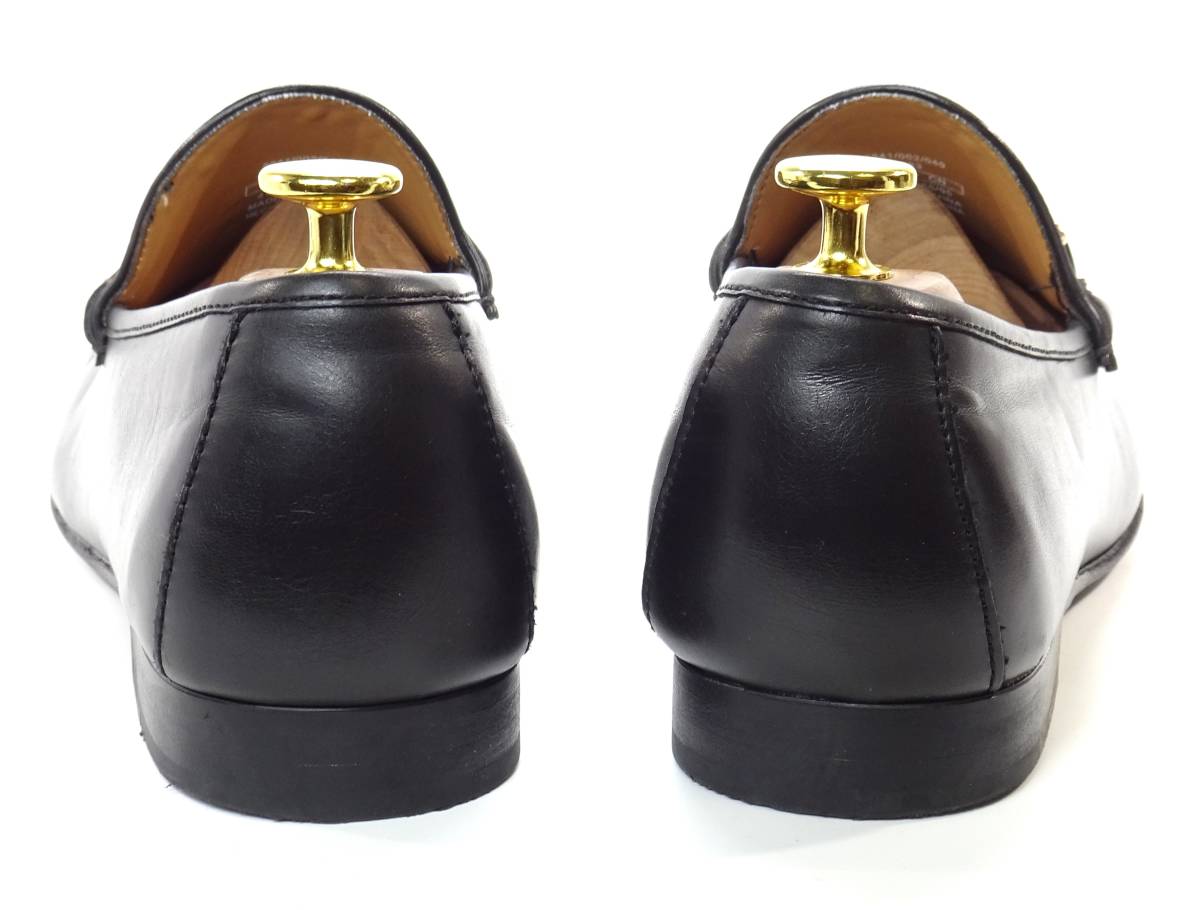 即決 ZARA 41 ビットローファー ザラ メンズ 黒 ブラック BLK 本革 