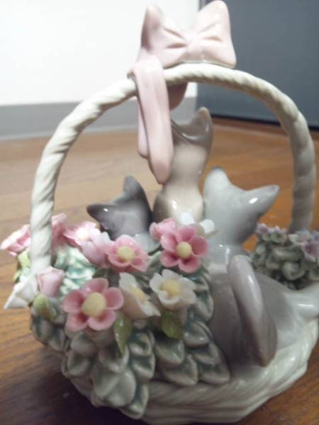 ☆廃盤希少！ リヤドロlladro No.1444[三つ子の子猫] (リヤドロ)｜売買