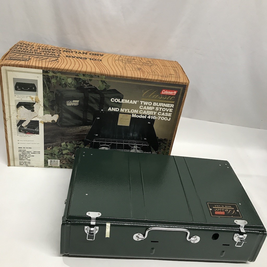 Coleman コールマン クラッシックツーバーナー 416-700J キャンプ アウトドア 櫻D0407-37