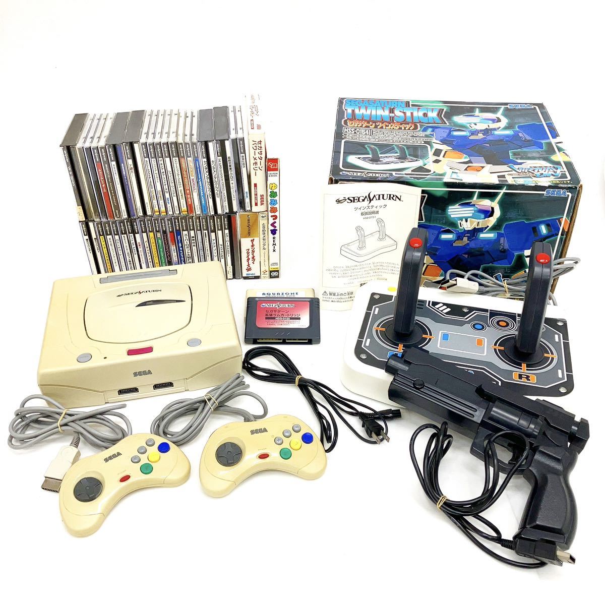 新品，正規品 セガサターン 本体 ソフト HST-3220 餓狼伝説 キングオブファイターズ エヴァンゲリオン ゆみみみっくす 他 まとめて 通電確認済 alp梅0406(本体、アクセサリー)｜売買されたオークション情報、 サターン