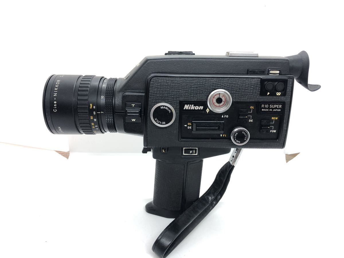 Nikon ニコン R10 SUPER 8mm フィルム ムービーカメラ Nikon Nikon ニコン R10 SUPER 8mm フィルム ムービーカメラ Nikon