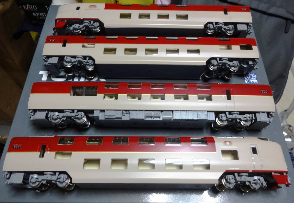 JR TOMIX 特急寝台電車 285系 HO-9087 285系特急寝台電車(サンライズ