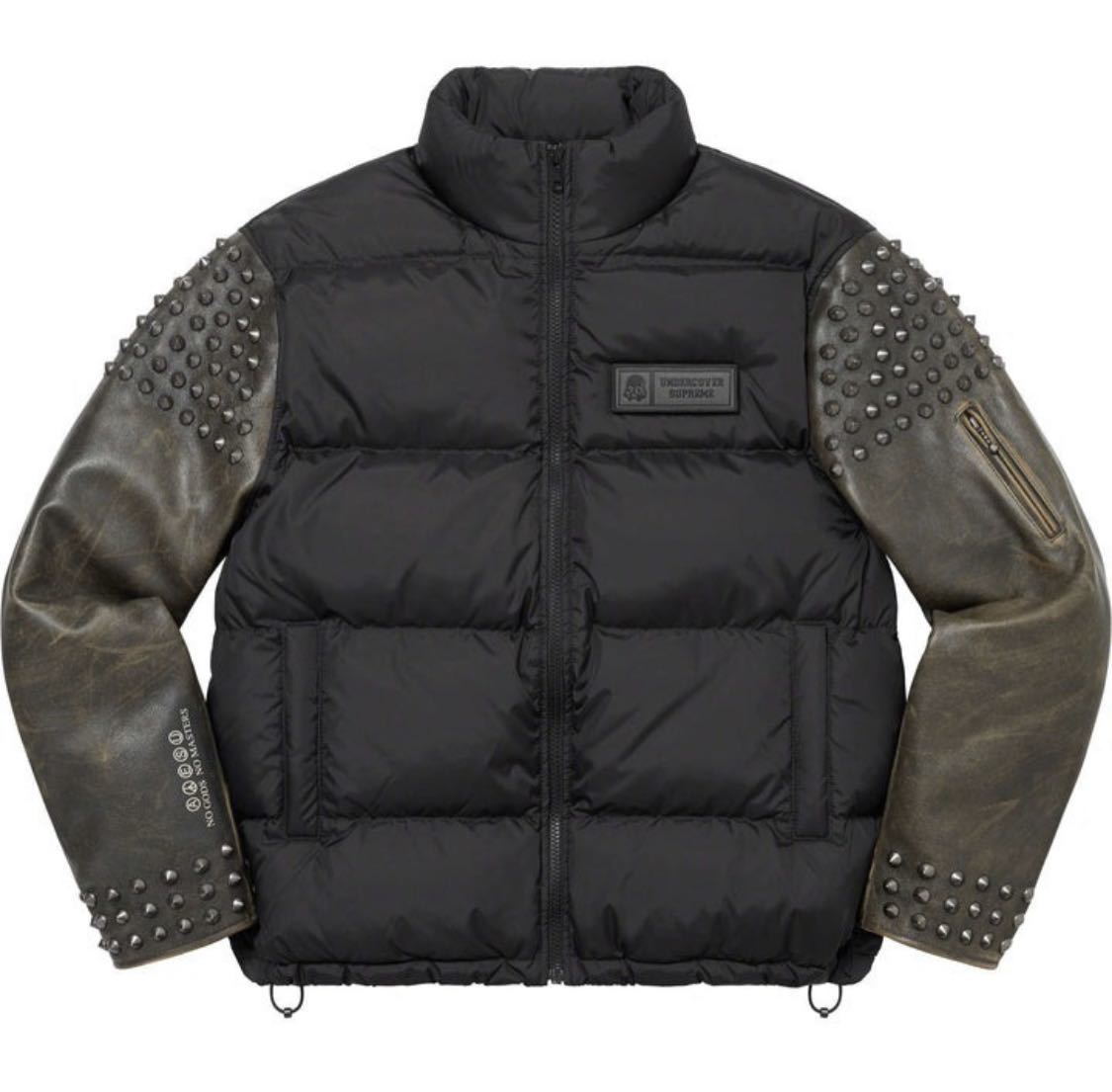 定価以下 size XL Supreme UNDERCOVER Puffer Jacket 袖レザーダウンブ  