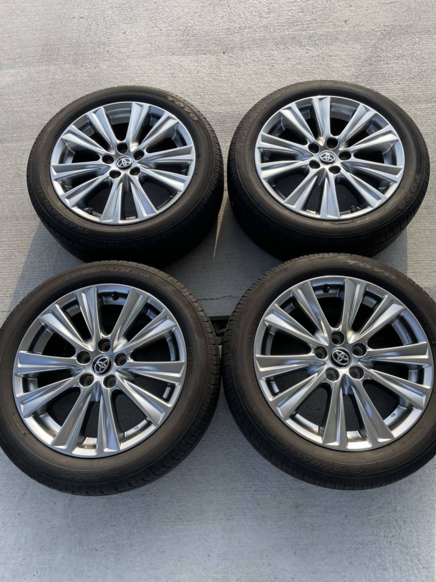 30 アルファード 後期純正ホイール ハイグロス 美品