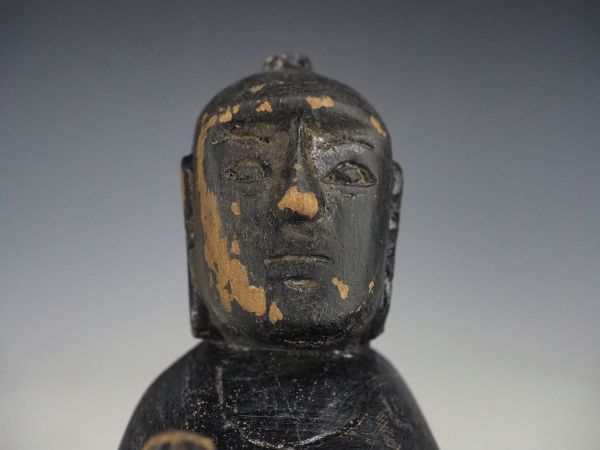 李朝時代 木製魚型蓋物煙草入れ18-19世紀頃 容器 古道具 韓国