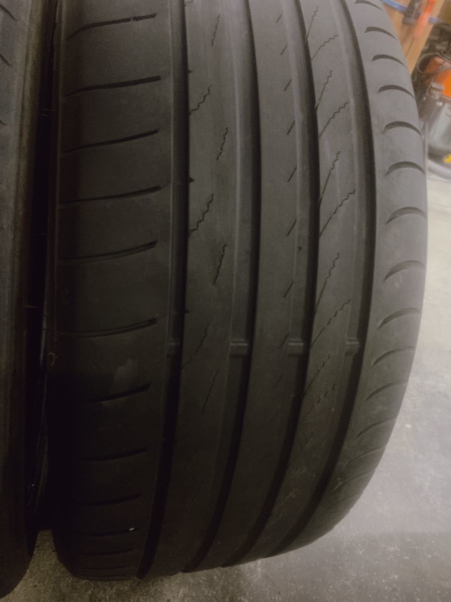 即決即納！22年製★バリ溝4本★245/35ZR20 95W XL アルファード　ヴェルファイア　エスティマ　クラウン レクサス 245/35r20インチ