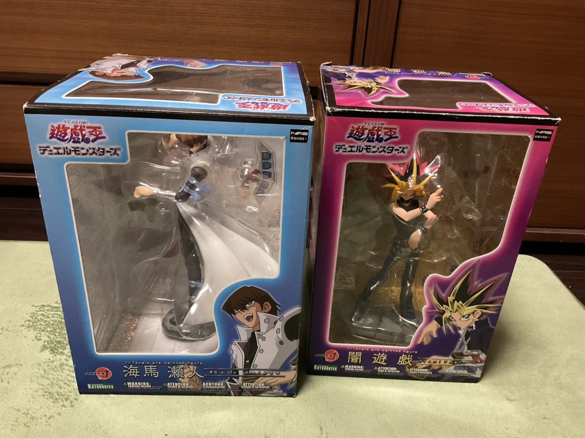 低価，人気 開封品セット 遊戯王 ARTFX J 闇遊戯 海馬瀬人 コトブキヤ(コミック、アニメ)｜売買されたオークション情報、yahooの商品情報をアーカイブ公開 - オークファン その他