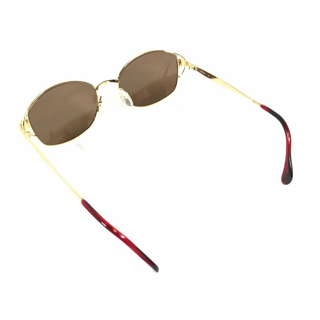 ショパール】本物 Chopard サングラス 23 KT GP ロゴテンプル M C514  