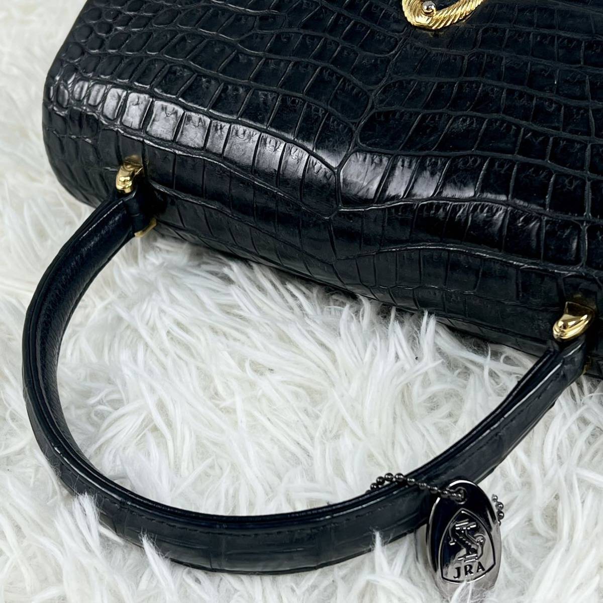 1円〜【最高級 美麗品】薫子 KAOLUCO×Pearltone Bag リアル 