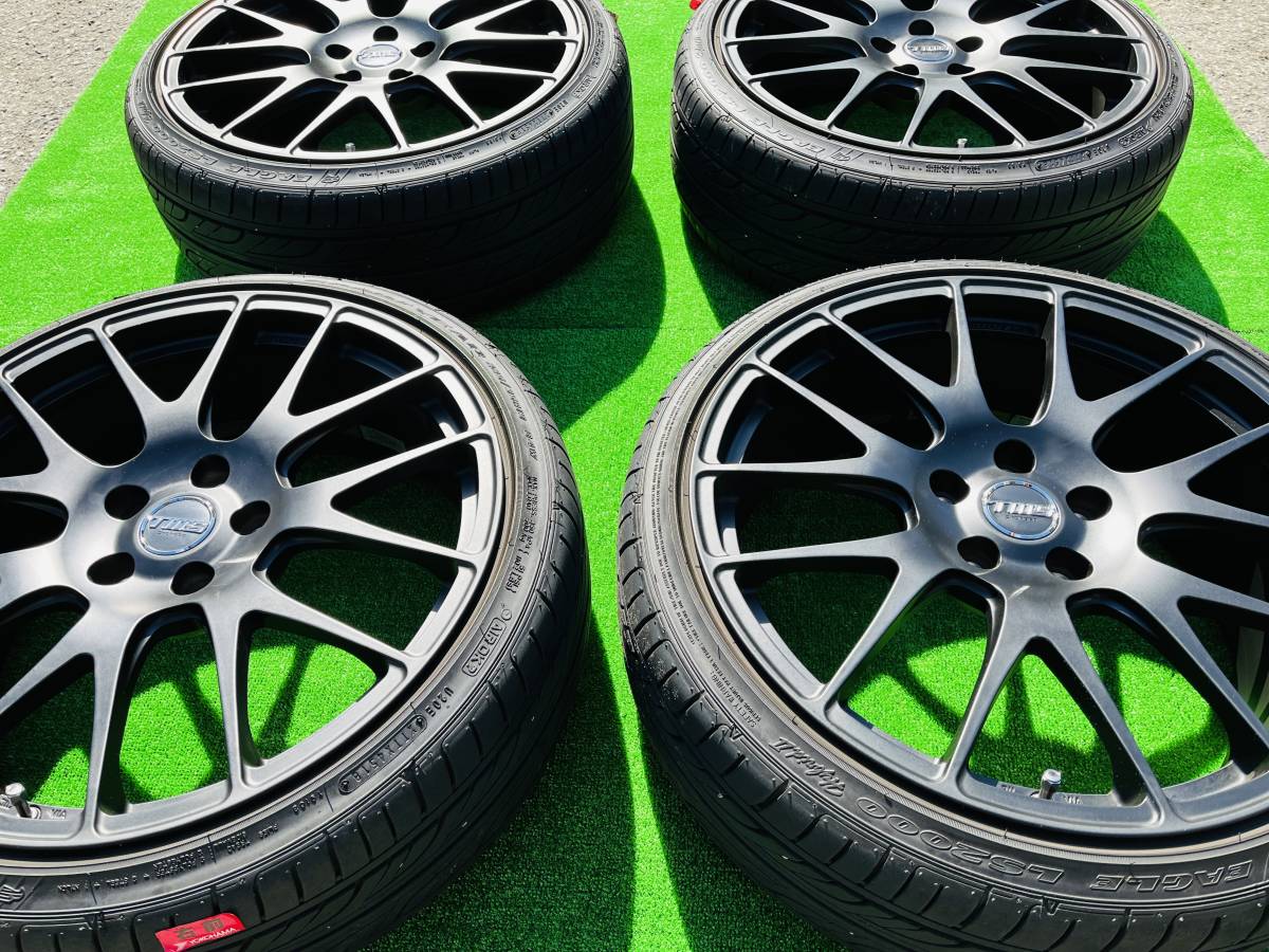TWS 鍛造 アルミホイール 107M 19インチ モノブロック フラット 
