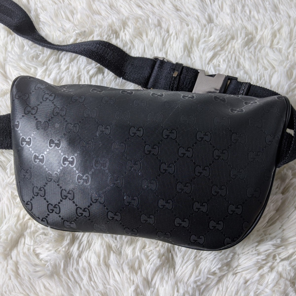 1円【美品】GUCCI グッチ ボディバッグ ウエストポーチ ショルダー