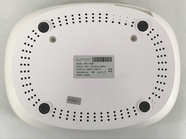 Kenon ケノン フラッシュ式脱毛器 Ver.6.0 NIPL-2080 ブラック 家庭用