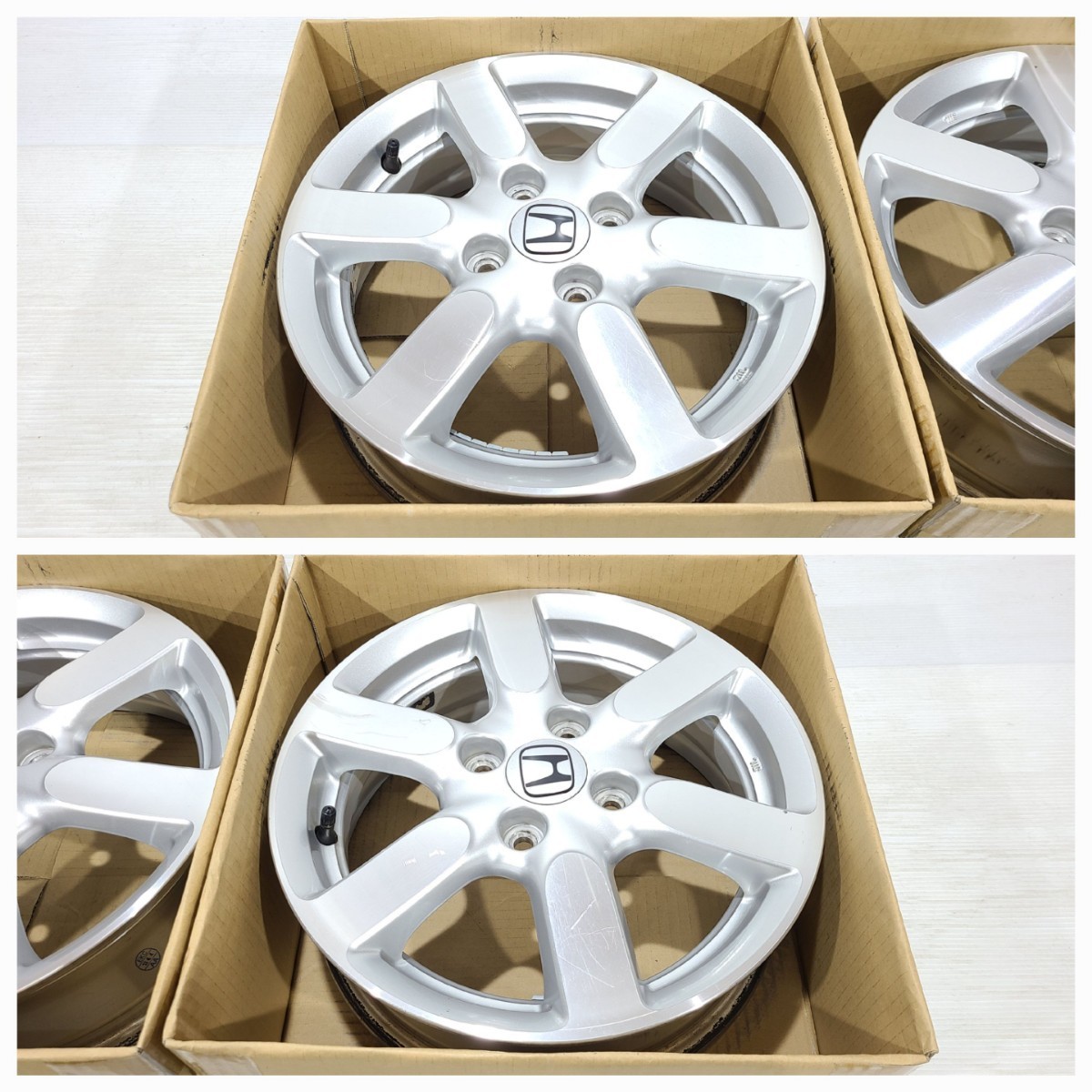 ホンダ N-ONE JG1 JG2 純正 14インチ 4.5J 4穴 PCD100 +40 ハブ径約56 