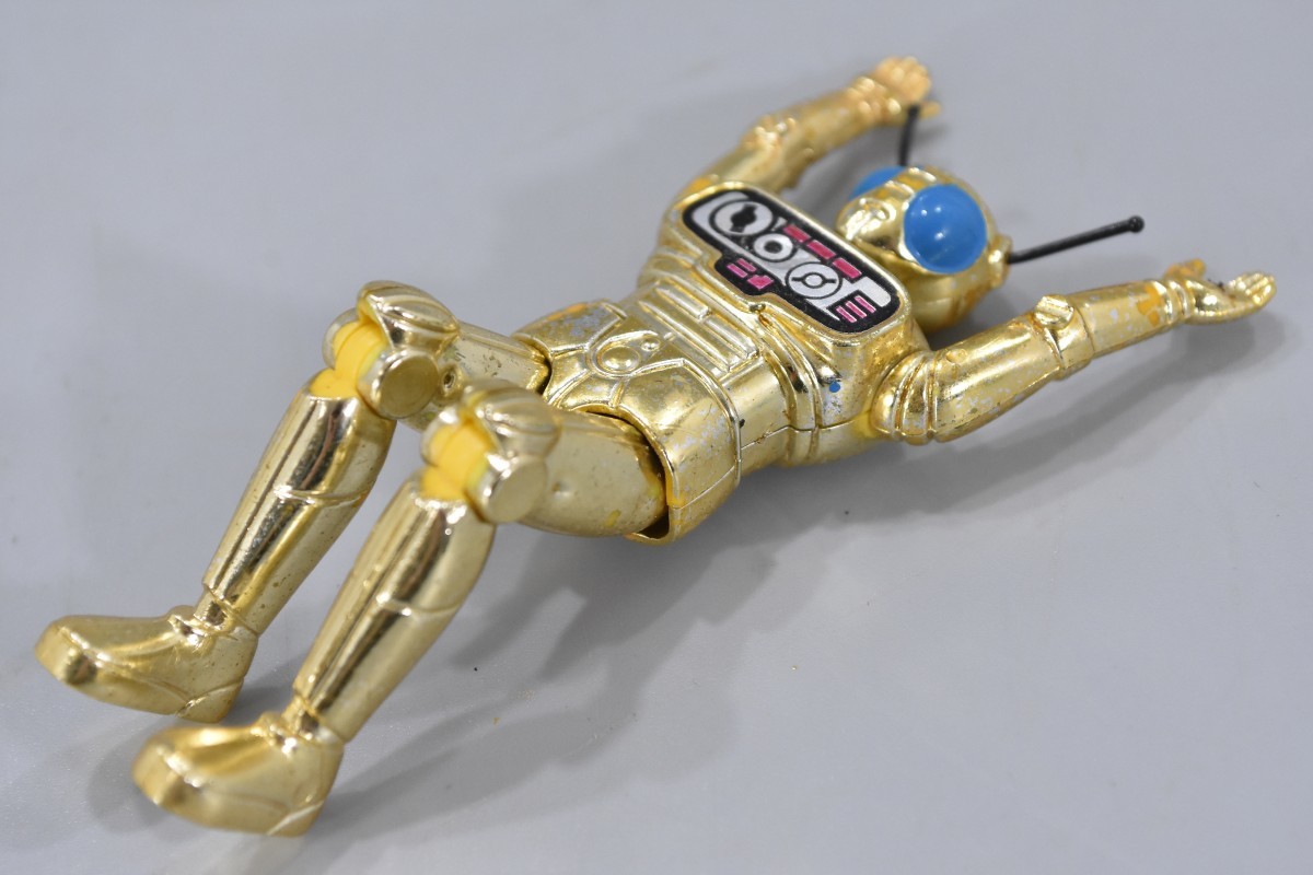 当時物 BANDAI バンダイ 超電子バイオマン ピーボ 可動 フィギュア  