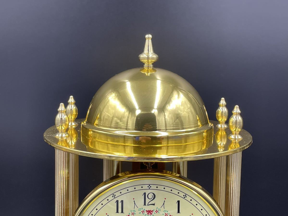 ゼンマイ欠品》NISSHIN CLOCK Master 400日巻 手巻き式置時計