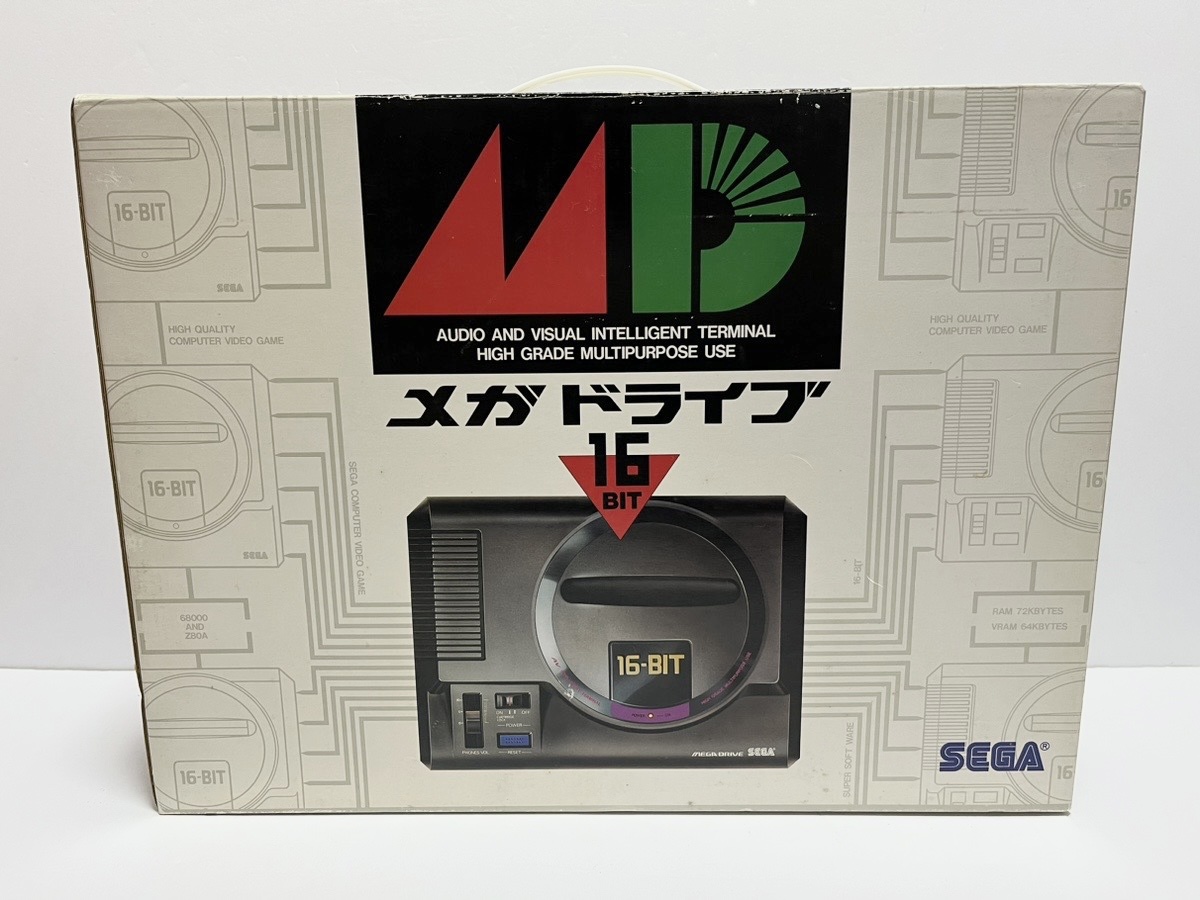 【MD】メガドライブ□本体□SEGA□