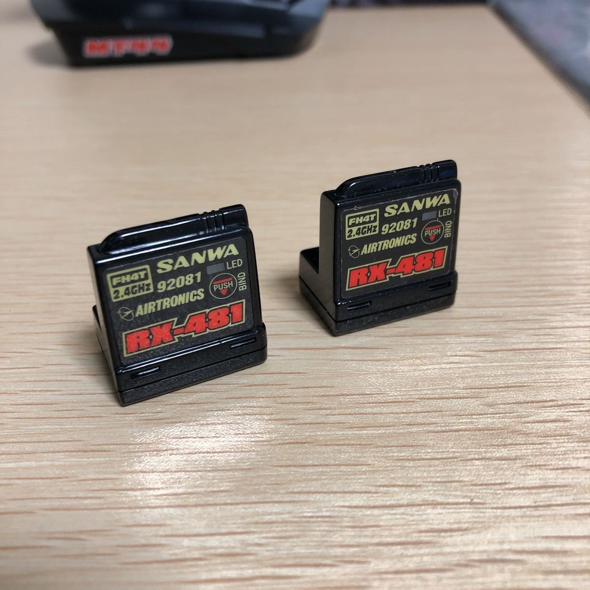 サンワ MT-44 RX-481 ダブルレシーバーセット SANWA 2.4GHz 三和電子