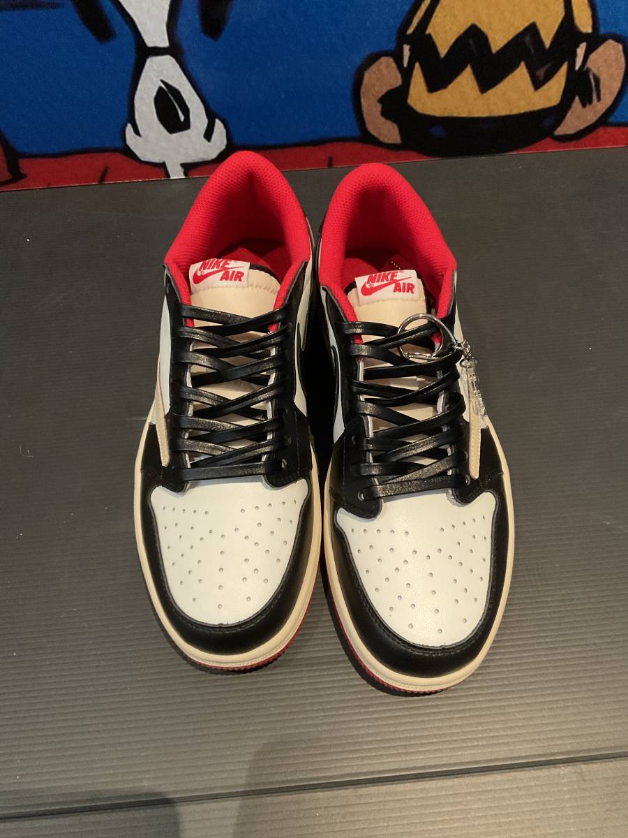 THE SHOE SURGEON NIKE TRAVISSCOTT CACTUSJACK aj1 ツマ黒 US10 28cm 管理番号：東京事務所衣装M03