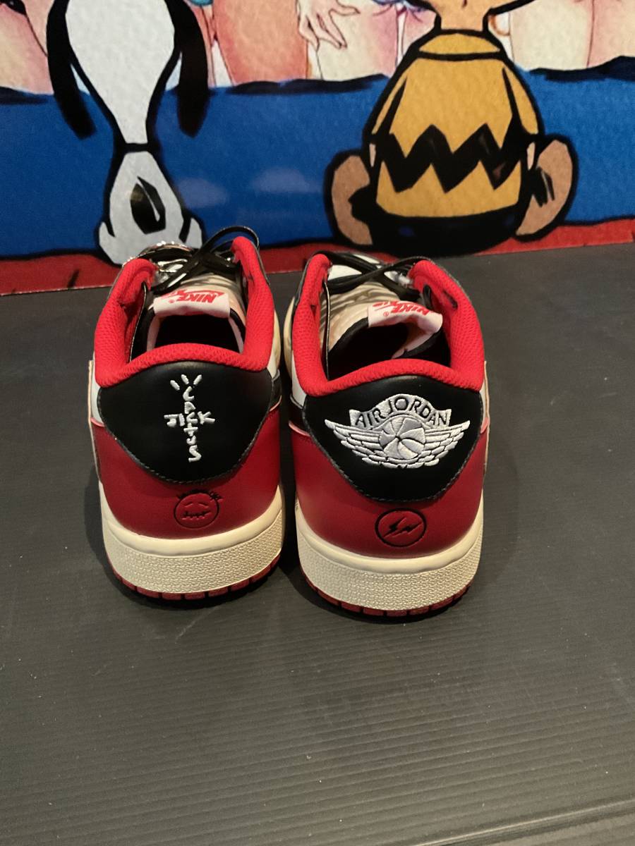 THE SHOE SURGEON NIKE TRAVISSCOTT CACTUSJACK aj1 ツマ黒 US10 28cm 管理番号：東京事務所衣装M03